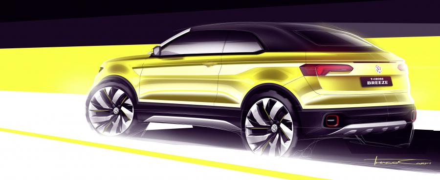  Volkswagen T-Cross Breeze Concept 2016 года  (фото 25 из 40)